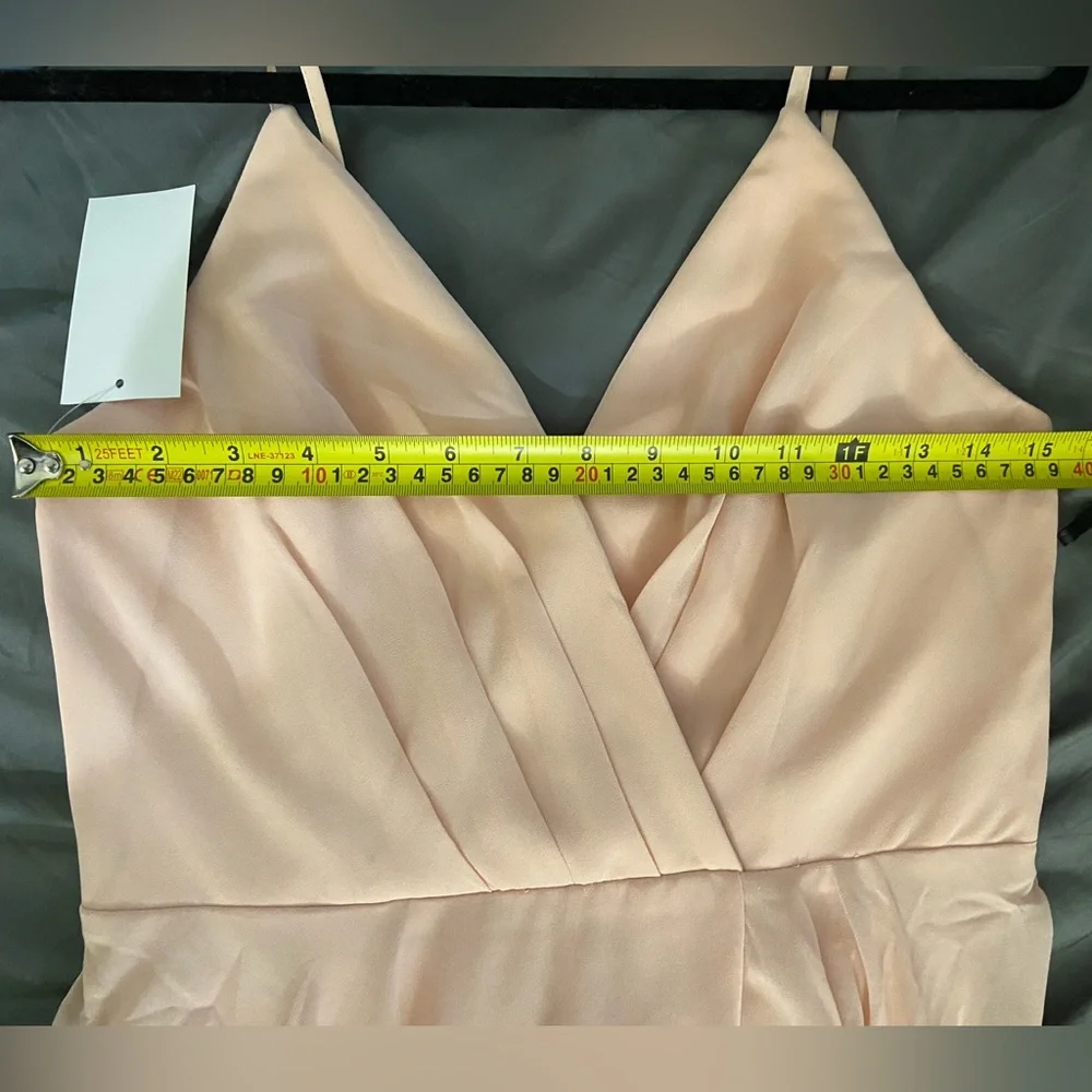 ✨NWT Morning Lavender Petite Cassidy Flowy Maxi Dress, Blush Pink - Picture 14 of 14